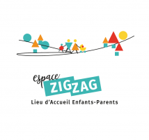 charte graphique zigzag illustration